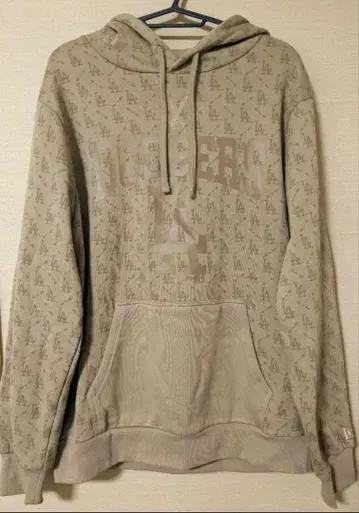 [일본 미발매] 로스앤젤레스 다저스 후드티 베이지