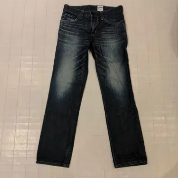 EDWIN XV EDGE 다크 블루 데님 청바지