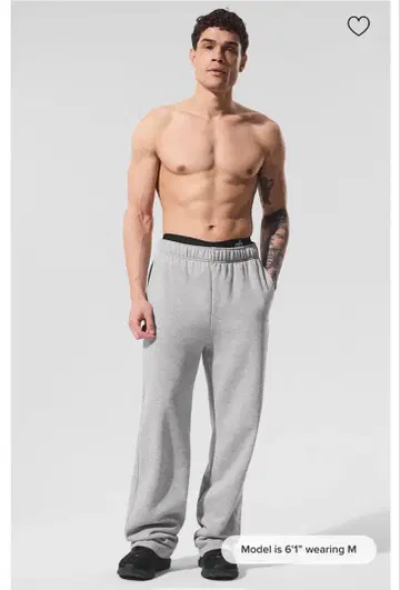 alo 그레이 조거 팬츠 XXS