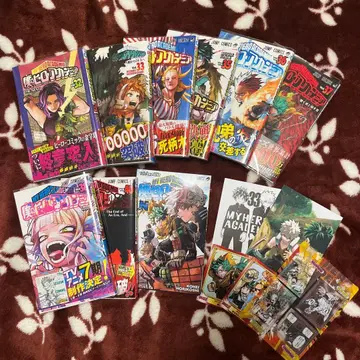 나의 히어로 아카데미아 32-38, 40권 영화 특전 엽서