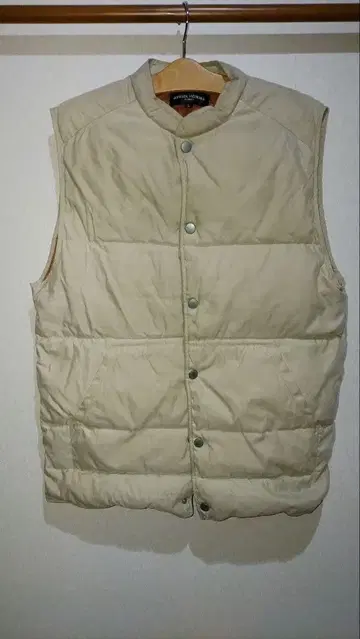 RYKIEL HOMME 베이지 다운 베스트 L 사이즈