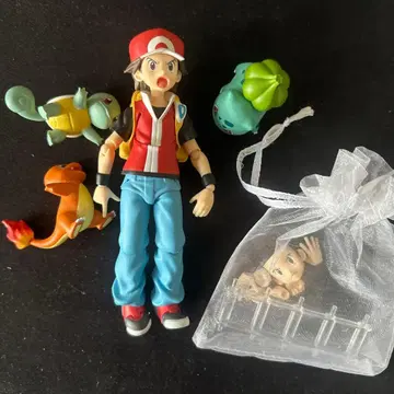 레드 가동 피규어 포켓몬 피규어 세트+BW2