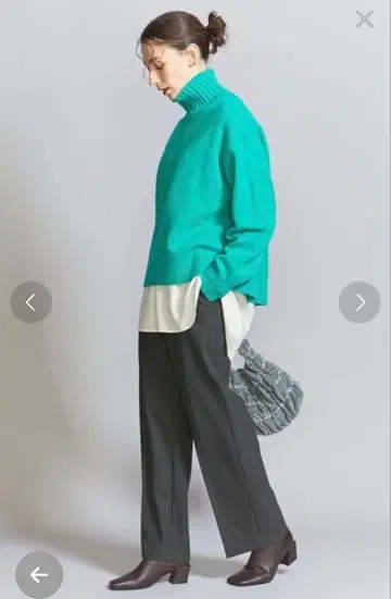 BEAUTY&YOUTH UNITED ARROWS 속기모 스트레이트 팬츠