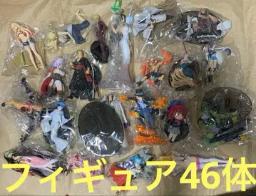 피규어 46개 묶음 원피스 나루토 은혼 등