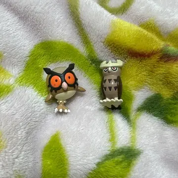 [ 호호 & 야부엉 ] 포켓몬스터 몬스터 컬렉션 몽코레