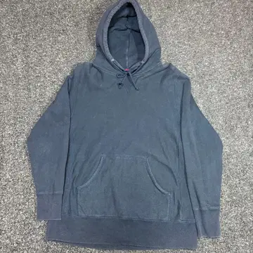 Hide&Seek 네이비 후드 부착 후드티 M