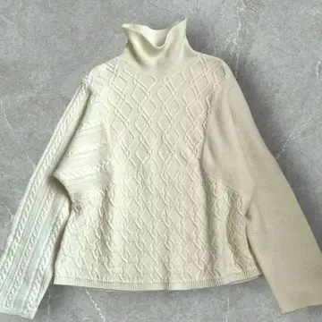UNITED COLORS OF BENETTON. 케이블 니트 L