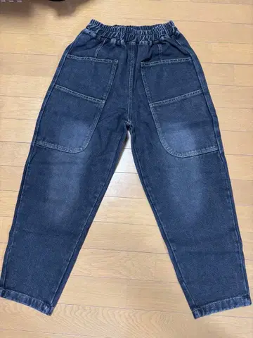 블랙 이지 팬츠 4 포켓