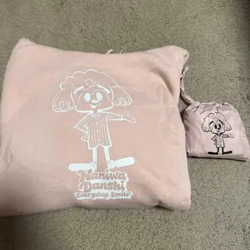 나니와단시 미치에다 슌스케 GU 콜라보 후드티, 에코백