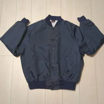 HILTON 네이비 점퍼 자켓 아우터 스트릿 코디