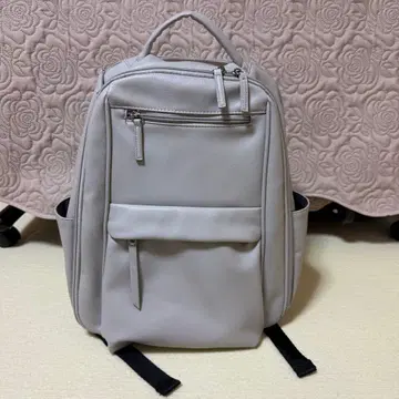 시마무라 mumu 콜라보 다기능 백팩 라이트 그레이 17 포켓