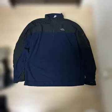 THE NORTH FACE 네이비 플리스 자켓 하프 지퍼
