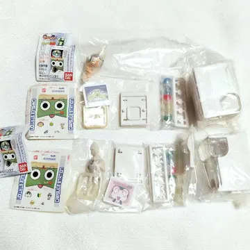 2레어 개구리 중사 케로로 캡슐 토이 판매대 가챠 기체 가샤폰 미니