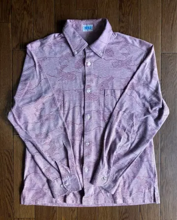 새상품급 오키나와 이야기 뽀로유시 카리유시 웨어 M 사이즈 크림슨 긴팔