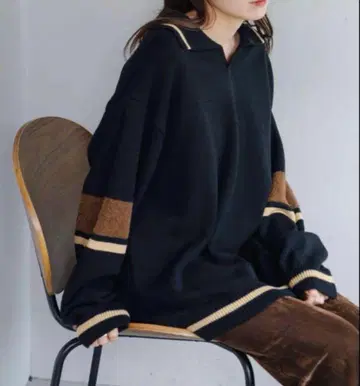 Kastane 스키퍼 라인 니트 풀오버