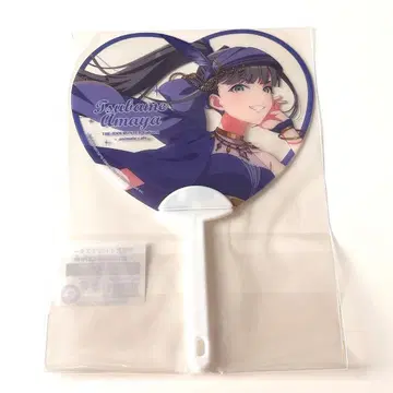 우야연 애니메이트 카페 아니카페 아라비안 하트형 클리어 부채 학마스