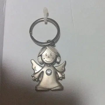 독일 기념품 천사 디자인 키링 실버