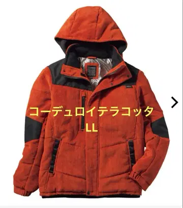 [ 새상품 ] 워크맨 뒷면 알루미늄 필드 블루종 LL 코듀로이 테라코타