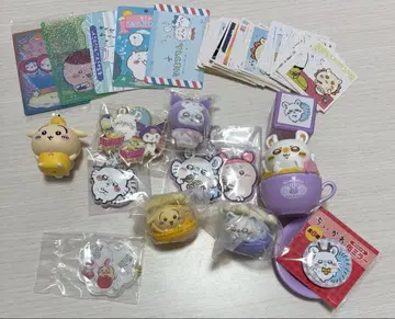 치이카와 카드 스티커 키링 피규어 세트