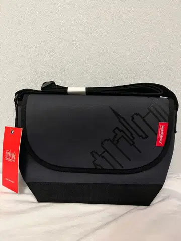 맨해튼 포티지 숄더백 네이비