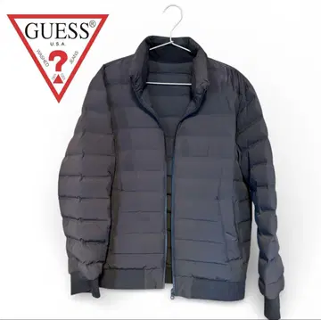 GUESS 블랙 다운 자켓
