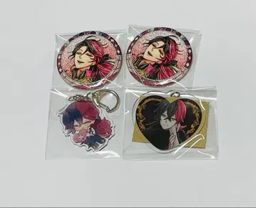 악마 고양이 루카스 3주년 캔뱃지 아크릴 키링