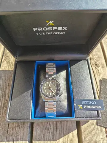 SEIKO에서 OH 완료 PROSPEX 8f35-00a0 다이버 워치