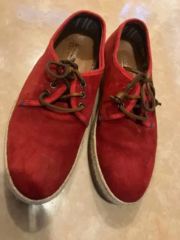 stefanorossi 빨간색 스니커즈