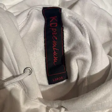 KD premium 화이트 T셔츠 L 사이즈