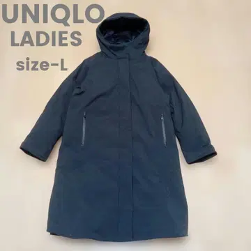 [ 미사용 ] UNIQLO 유니클로 울트라 웜 하이브리드 다운 롱 코트