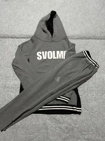 SVOLME 후드티 상하의 세트 XL