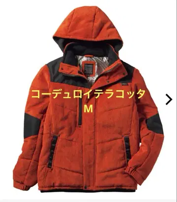 [ 새상품 ] 워크맨 안감 알루미늄 필드 블루종 M 코듀로이 테라코타