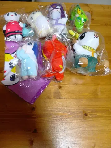 봉제 인형 7체 세트 미개봉