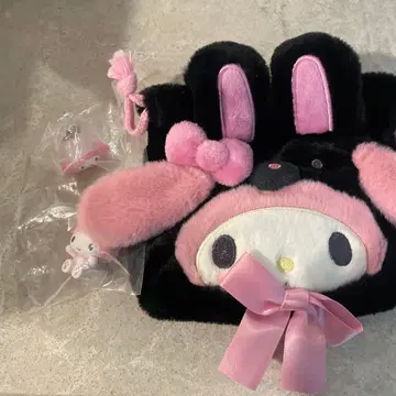 마이멜로디 변신 토끼 변신 토끼 피규어 새까만 애니멀즈 세트