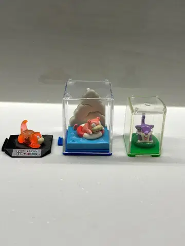 포켓몬 야돈 꼬마돌 피규어 3개 세트 케이스 포함 레어