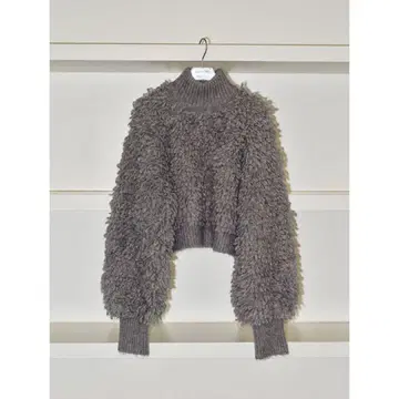 [ todayful ] Mix Loop Turtleknit Gray