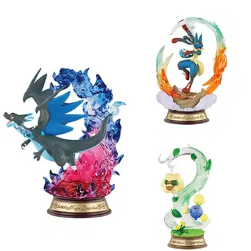 포켓몬 흔들리는 포켓몬의 한때 메가리자몽X 메가루카리오 엘풍