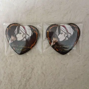 악마고양이 벨리안 마음 따뜻한 하트 캔뱃지