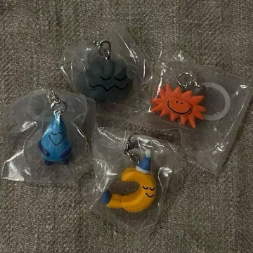 콘도 다이스케 메지루시 액세서리 4점 태양 달 비방울 구름