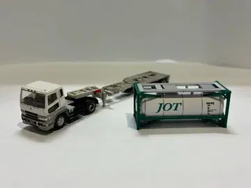 트레일러 컬렉션 미쓰비시 후소 슈퍼 그레이트 + ISO 탱크 컨테이너