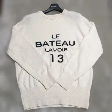 슬로브 이에나 로고 니트 22AW LEBATEAU 니트 스웨터