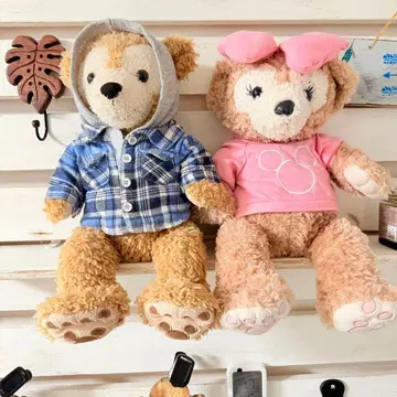 더피와 셰리메이 봉제 인형 세트