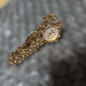 Amanda bellan 골드 팔찌 쿼츠 손목시계 여성용