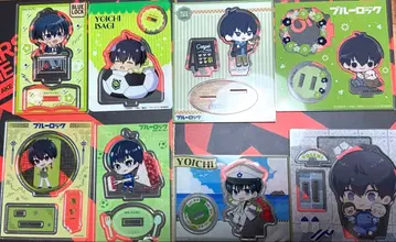 블루 록 이사기 요이치 아크릴 스탠드 8점 세트