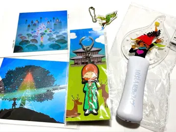 MISIA 라이브 굿즈 (응원봉 키링) 후지시로 세이지 엽서