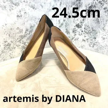 [상태 좋음] artemis by DIANA 비쥬 버클 가죽 24.5cm