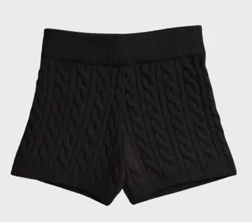 THETOE Leadenhall Pants 니트 숏팬츠 블랙