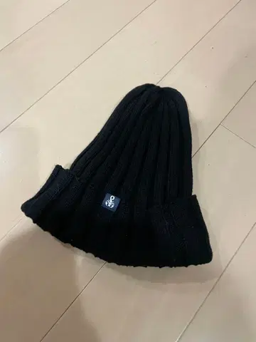 1회 착용 sophnet 리브 블랙 니트 모자 프리 사이즈