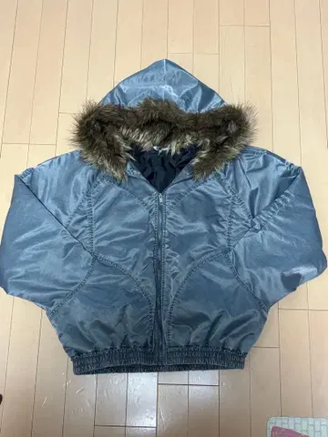 빈티지 메이크 쇼트 퍼 자켓 - 퍼 자켓 L