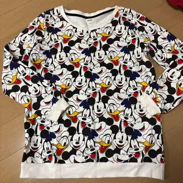 디즈니 올 패턴 맨투맨 트레이닝복